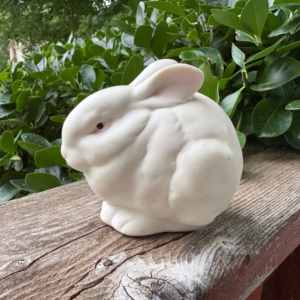 CYBIS Mr. Snowball Bunny Figurine
